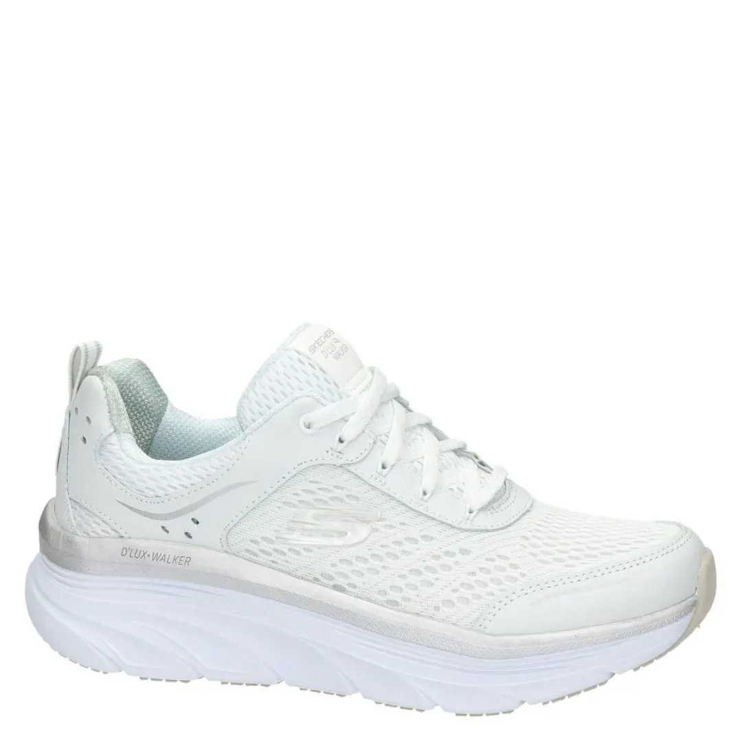 Skechers D’Lux Walker Infinite Motion 149023-WSL Sneakers - 37 - Wit/Zilver