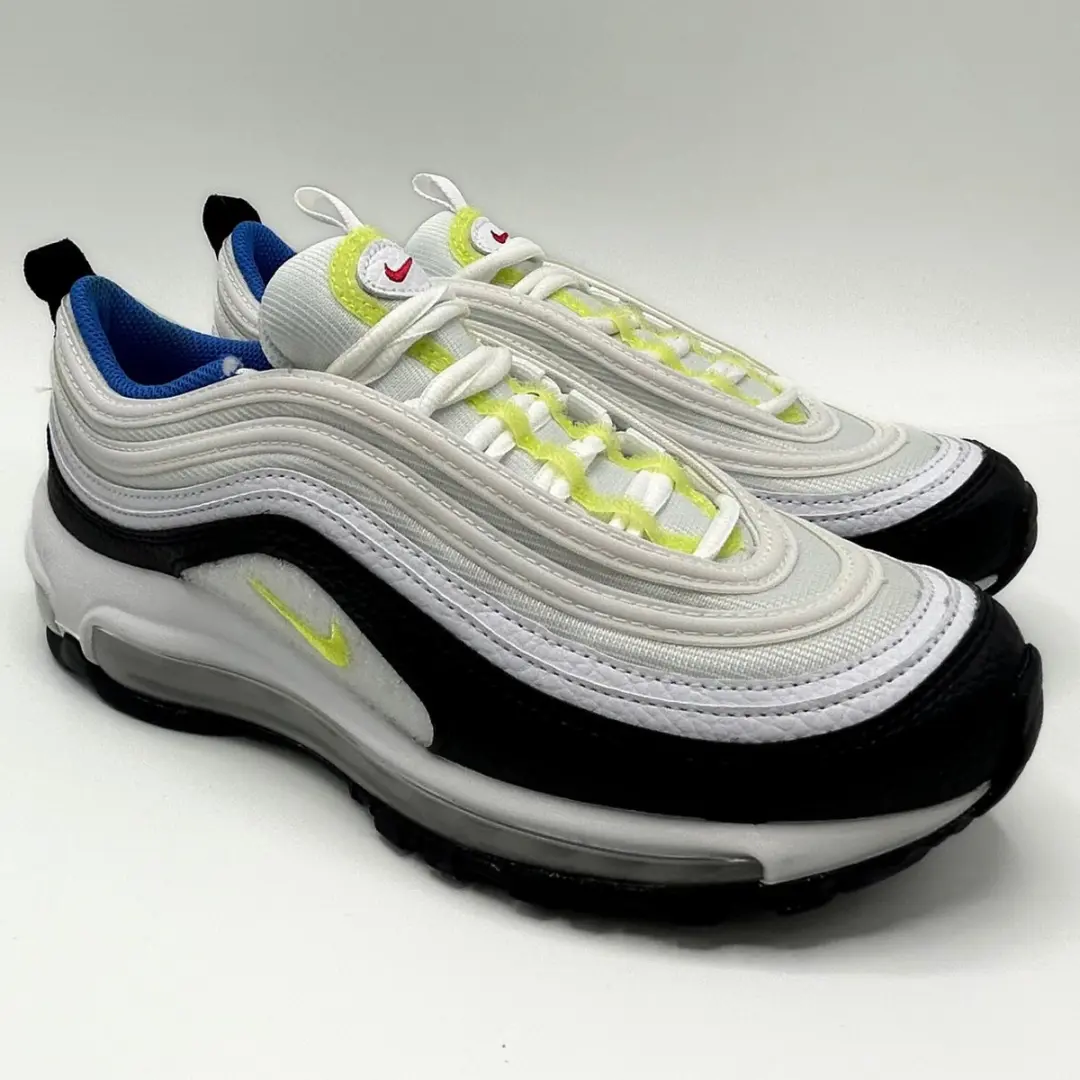 Nike Air Max 97 GS - 38 - White/Lt Lemon Twist - afbeelding 4 van 6