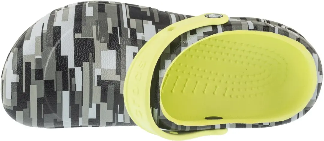 Crocs Bistro Graphic Clog - Zwart/Limoen - Maat 36/37 - afbeelding 2 van 4