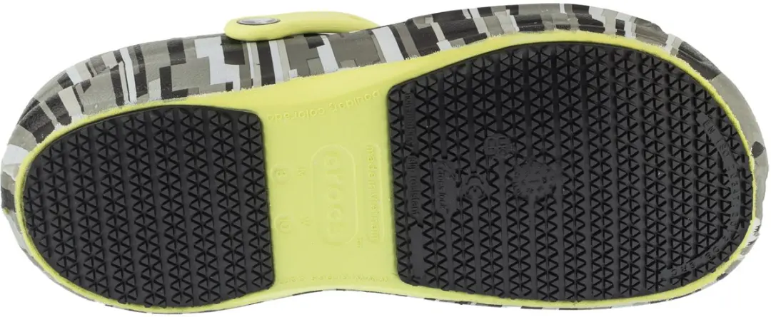 Crocs Bistro Graphic Clog - Zwart/Limoen - Maat 36/37 - afbeelding 3 van 4