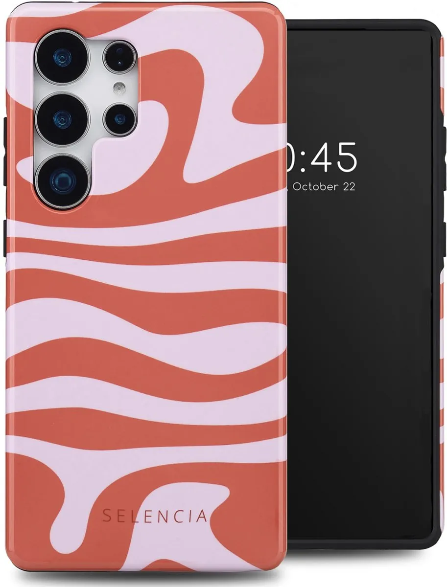 Selencia Hoesje Samsung Galaxy S25 Ultra Dream Swirl Pink