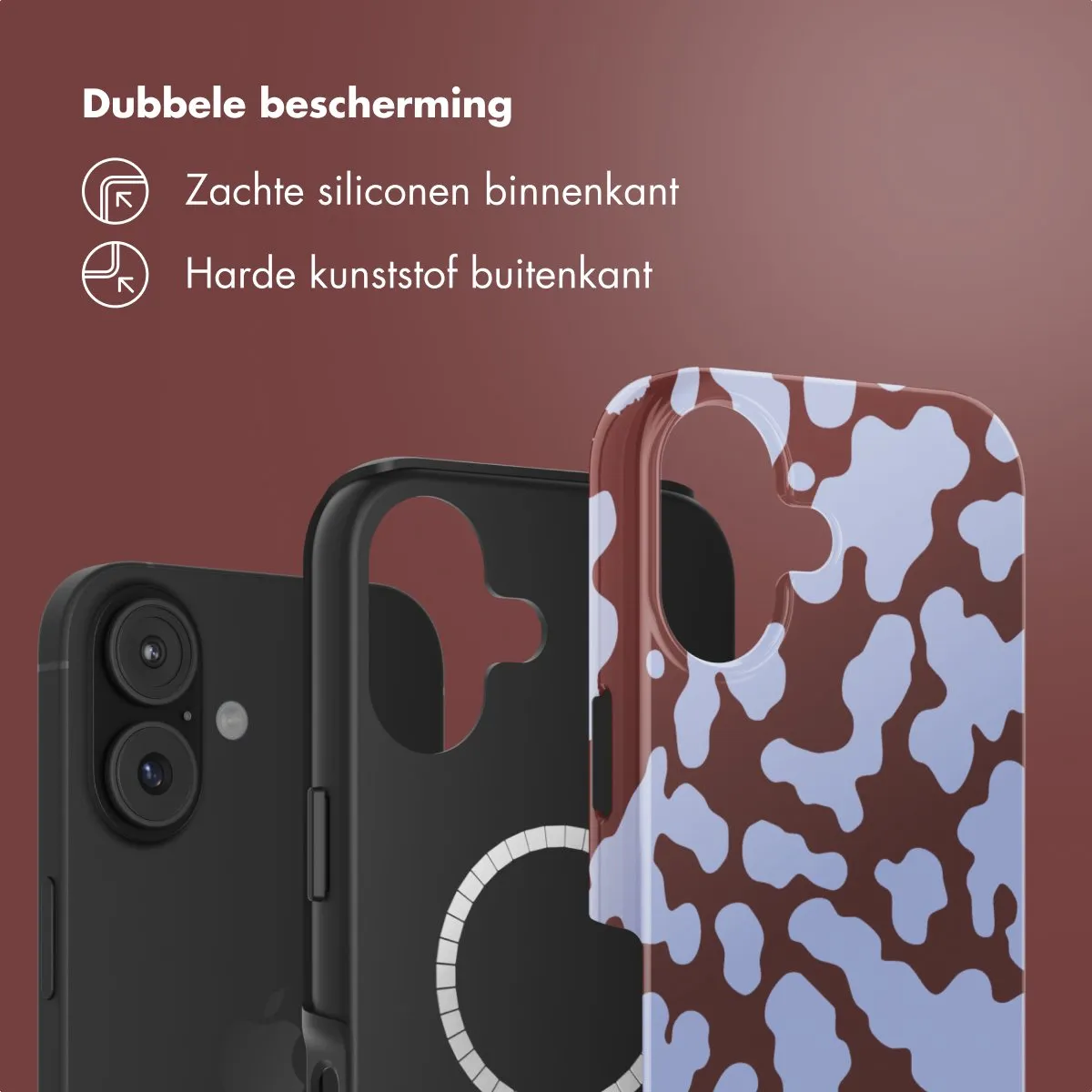Selencia Hoesje iPhone 17 - MagSafe Lavender Glow