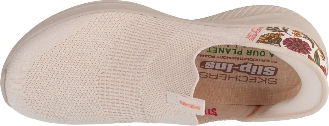 Skechers Slip-Ins Ultra Flex 3.0 New Wings 150168-NTMT Sneakers - Wit - afbeelding 3 van 4