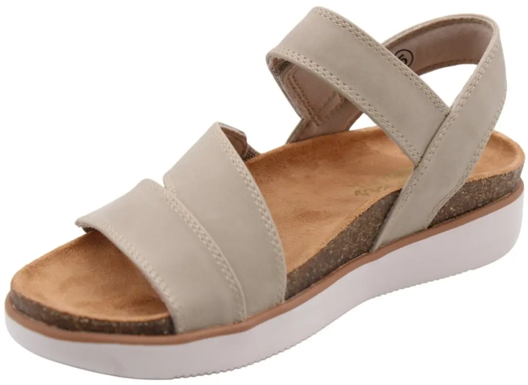 Skechers Lifted Comfort Sandalen - Taupe 36 - afbeelding 6 van 6