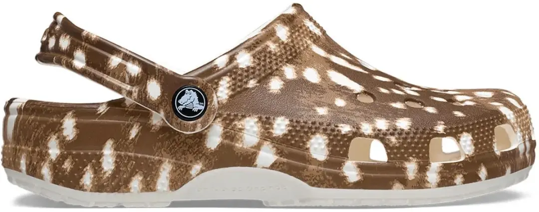 Crocs Classic Pop Animal Klompen Bruin EU 38-39
