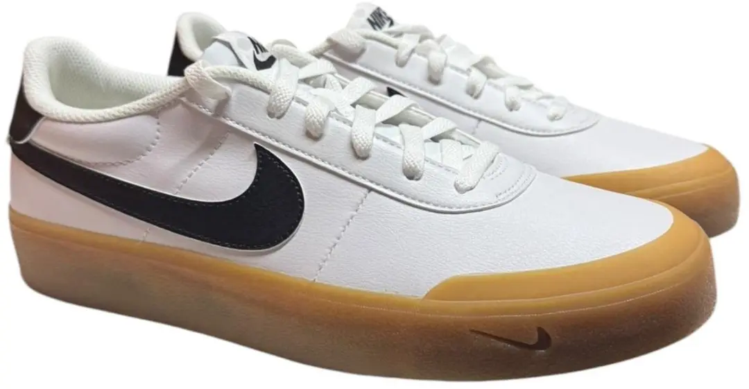 Nike Court Shot Heren Sneakers - Wit/Zwart
