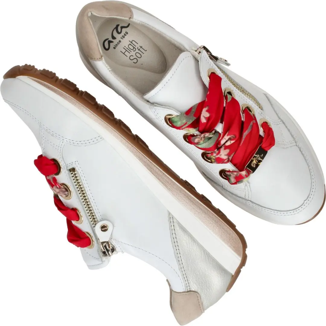 Ara Vrouwen Sneakers 34587 - Wit/beige - afbeelding 6 van 6
