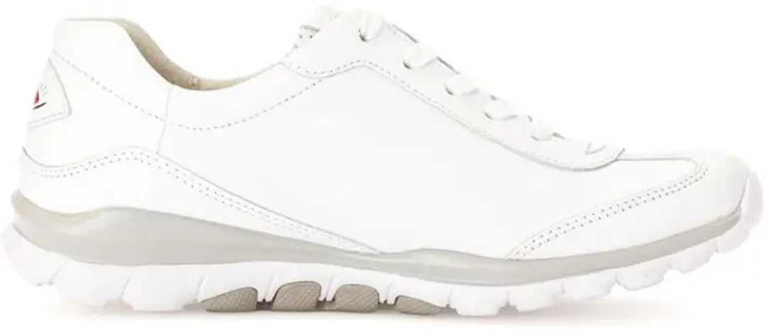 Gabor rollingsoft sensitive 66.965.50 - dames rollende wandelsneaker - Wit - maat 40 (EU) 6.5 (UK)