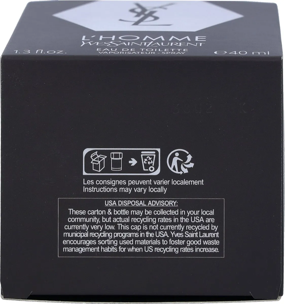 Yves Saint Laurent L'Homme Eau de Toilette - 40ml