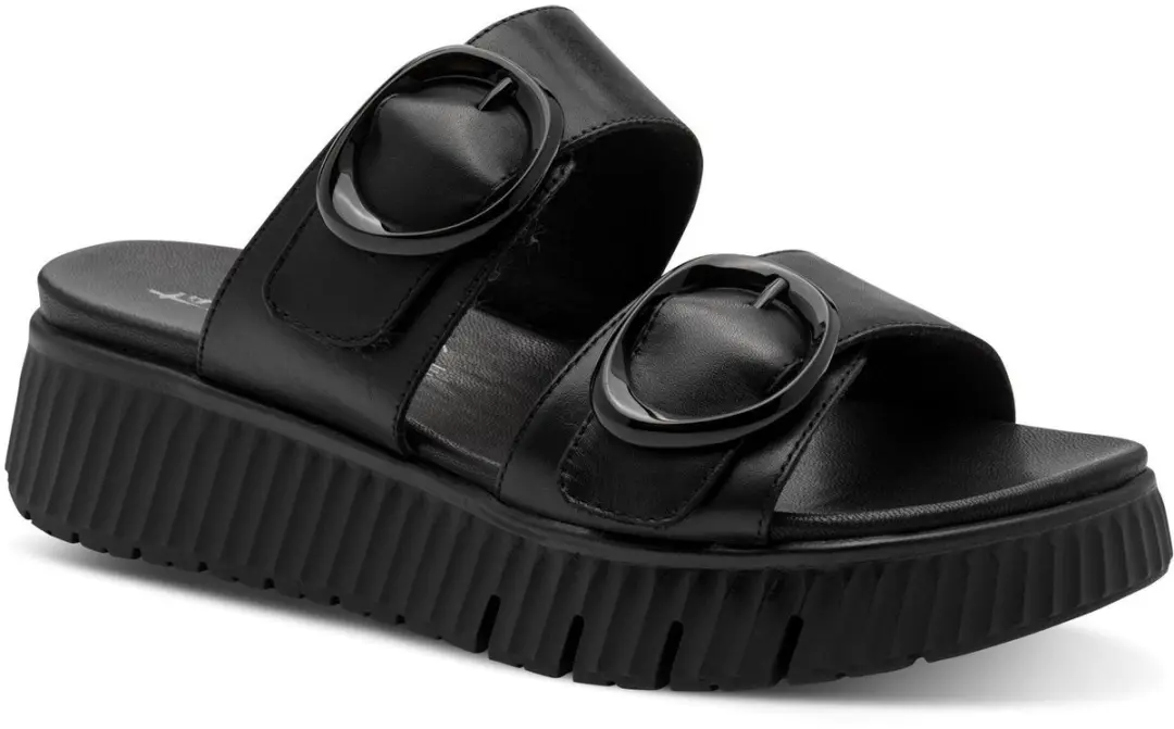 Tamaris WIDE FIT Dames Slipper 8-87217-46 001 H-breedte Maat: 40 EU