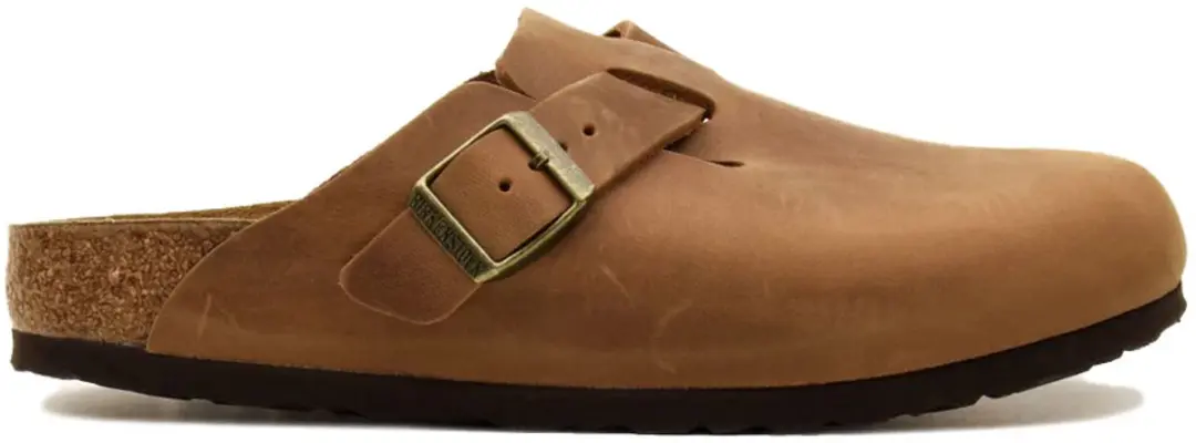 Birkenstock Boston Slippers Cognac - Maat 38 - afbeelding 2 van 6