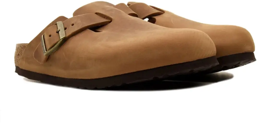 Birkenstock Boston Slippers Cognac - Maat 38 - afbeelding 3 van 6