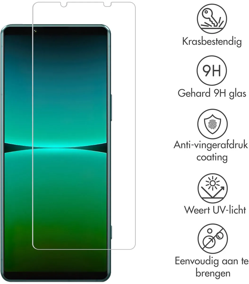 Selencia Screenprotector Sony Xperia 5 IV - Gehard Glas