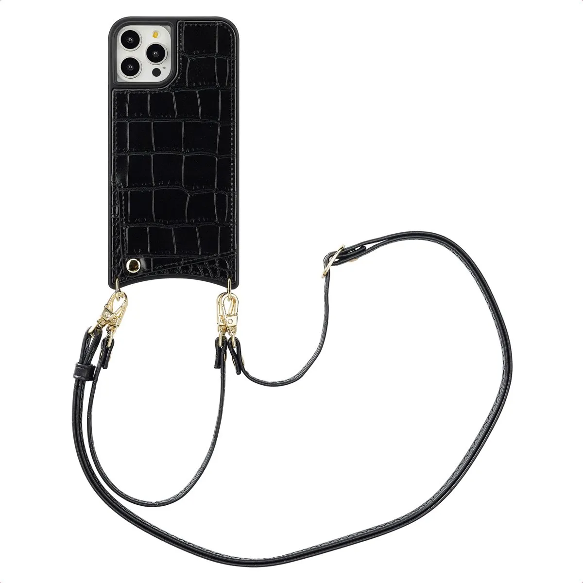 Selencia Croco Hoesje iPhone 12 Pro/12