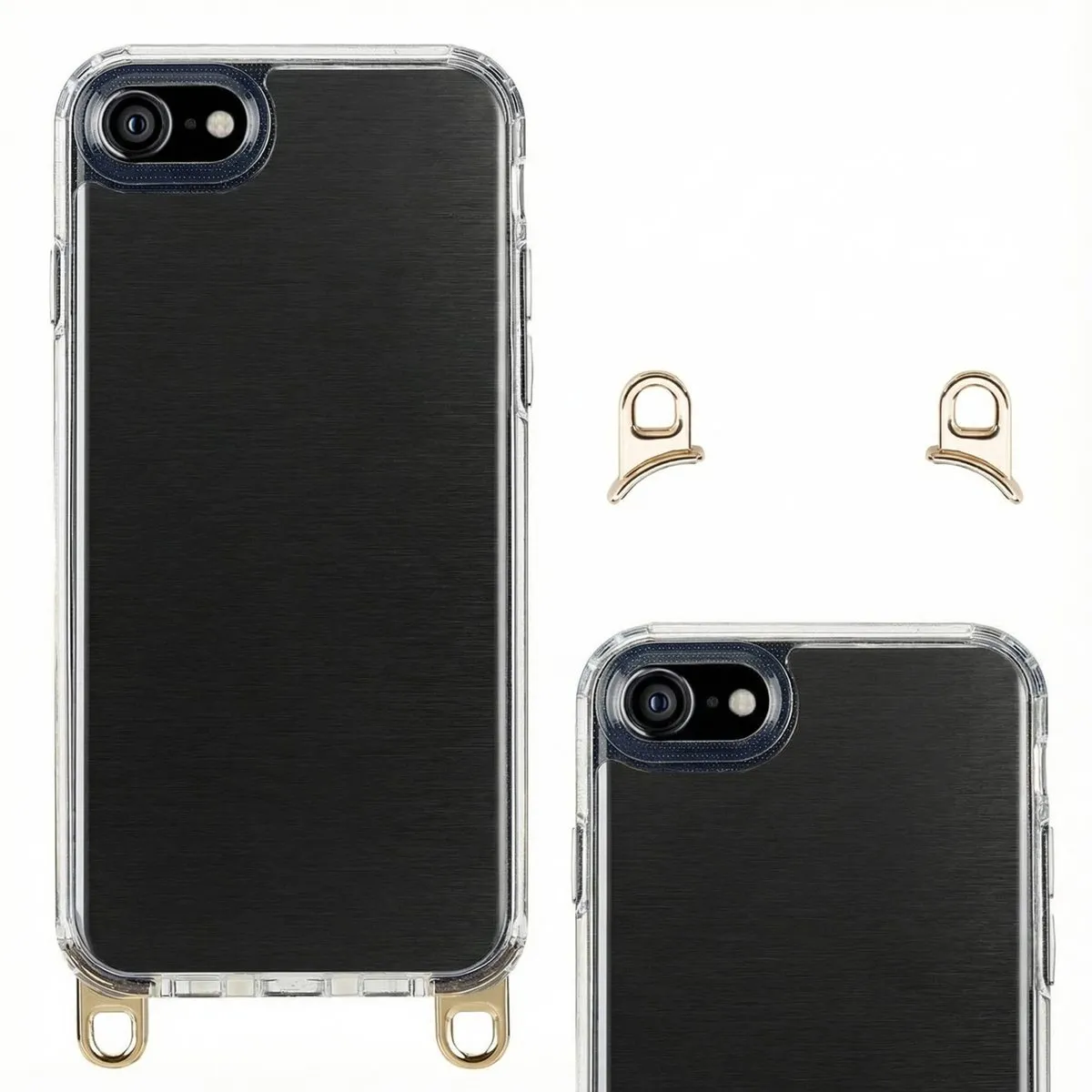 Selencia Hoesje iPhone SE/8/7 - Transparant
