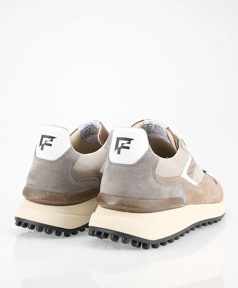 Floris van Bommel NOPPI 18.31 Lage Sneakers - Taupe 44.5 - afbeelding 5 van 6