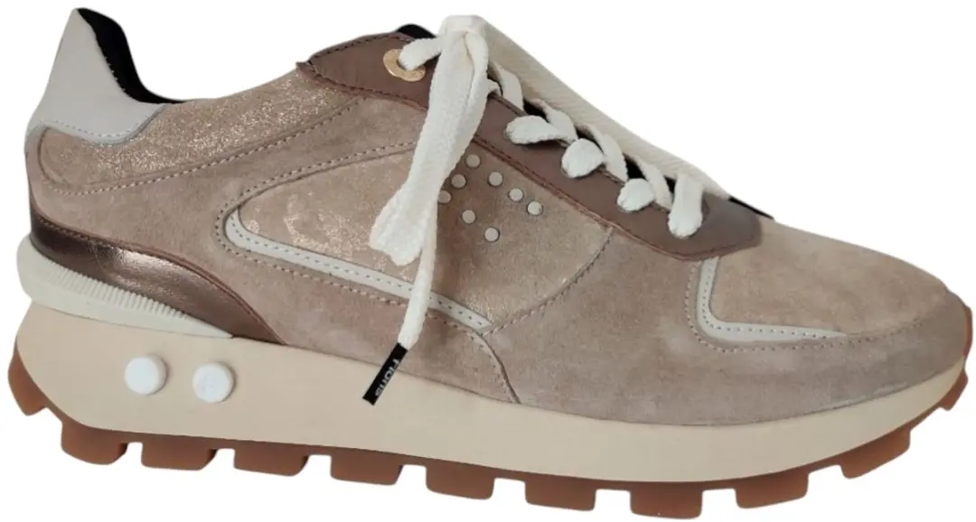 Floris van Bommel Blokki Sneakers Sfw-10084 - Bruin - afbeelding 3 van 6