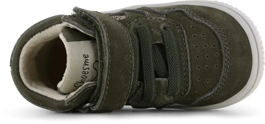 Shoesme Sneakertje Nubuck - Donkergroen - Maat 22 - afbeelding 6 van 6