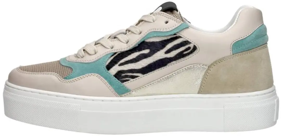 Maruti - Tavi Sneakers Blauw - Offwhite - Blue - Zebra - 37 - afbeelding 2 van 6