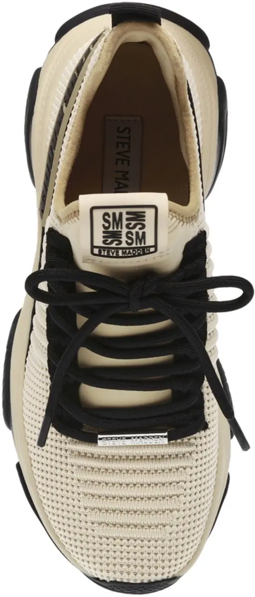 Steve Madden Mac-E Damestrainers 37 - Kaki/Zwart - afbeelding 4 van 6