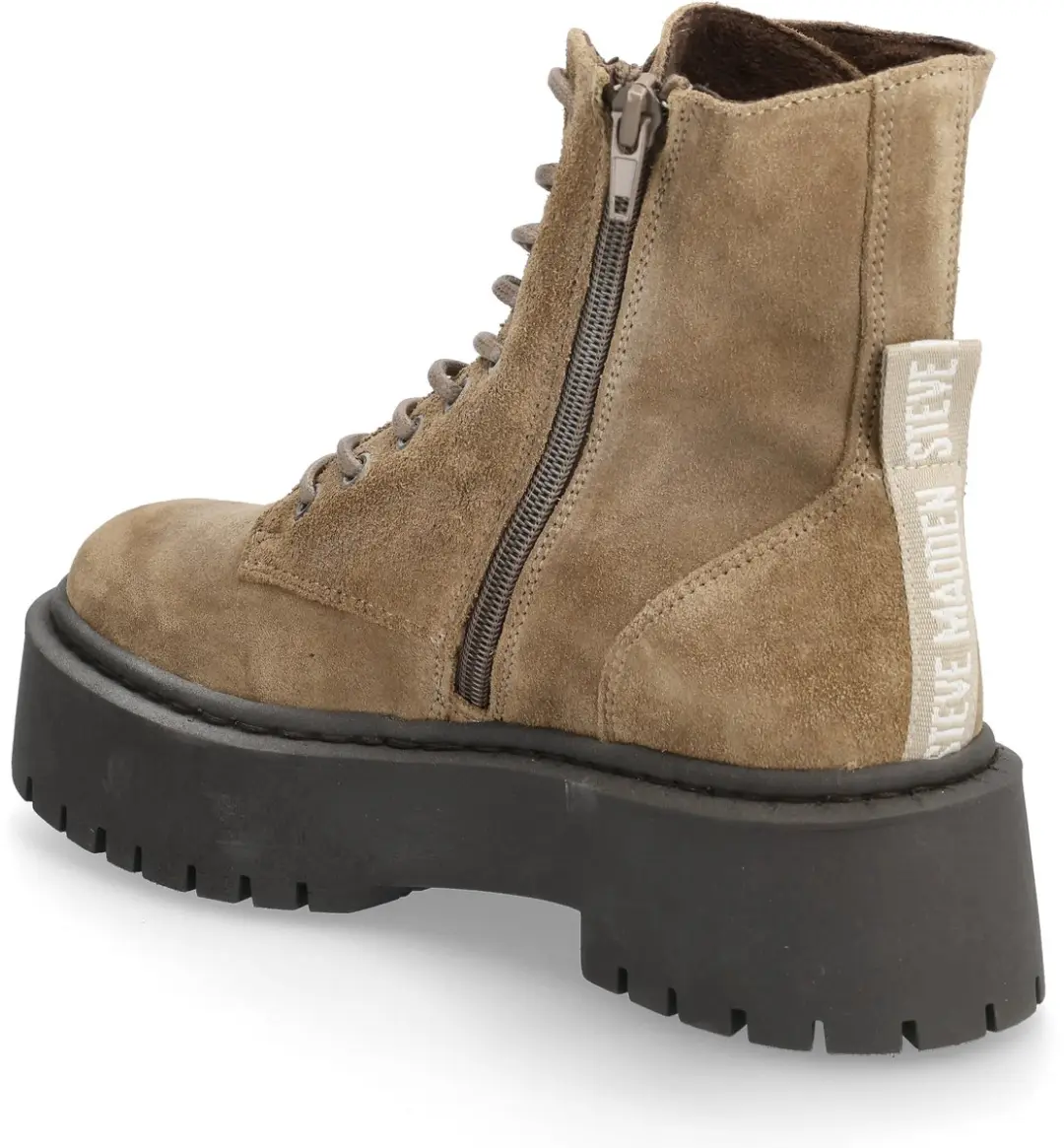 Steve Madden Skylar Dameslaarzen - Taupe/Bruin 38
