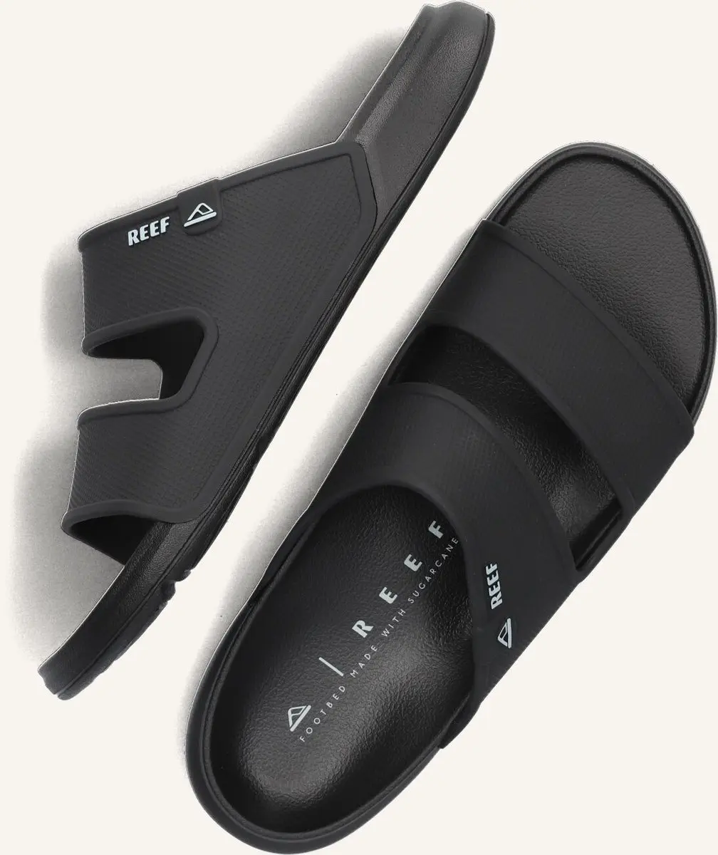 Reef Oasis Double Up Heren Slippers - Zwart 45 - afbeelding 6 van 6