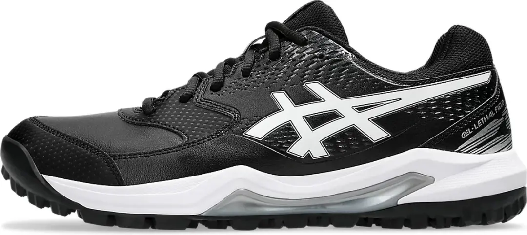 ASICS Gel Lethal Field 2 Hockeyschoenen 41+ - AG - Zwart - afbeelding 2 van 6