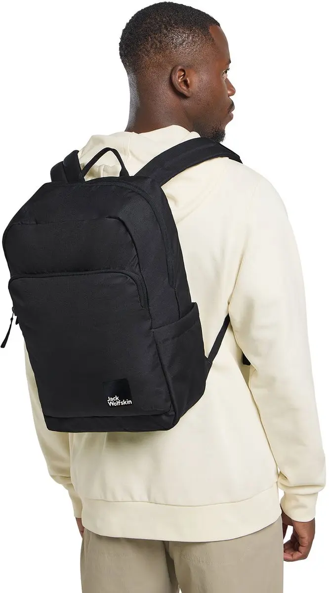 Jack Wolfskin Terraview 20 Rugzak 43cm - 20L - 15 inch - Zwart - afbeelding 6 van 6