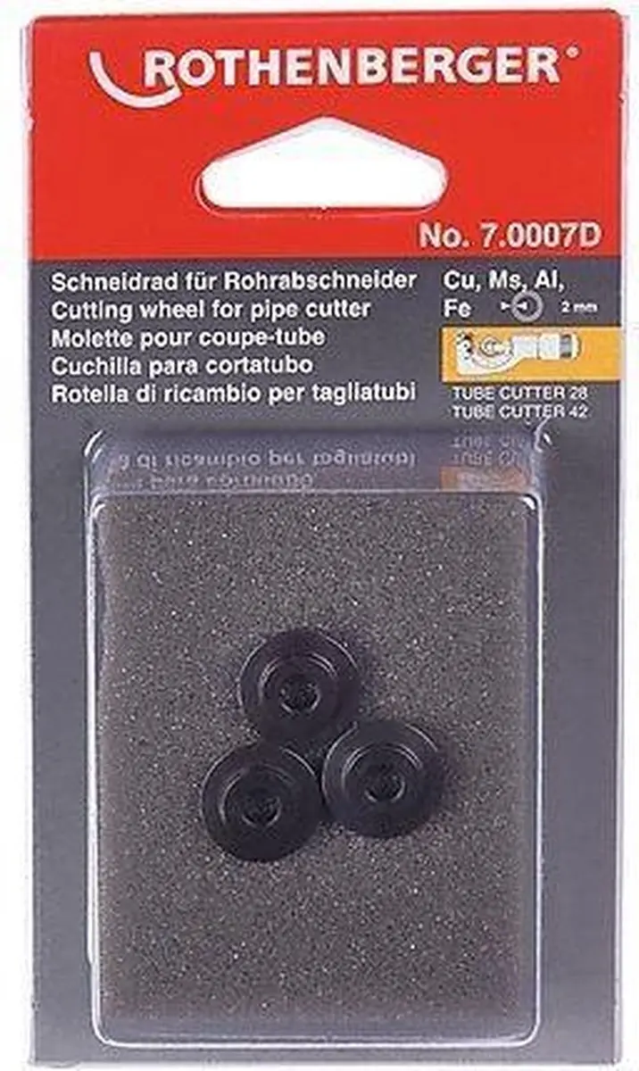 Rothenberger Rotrac 28/42 Snijwiel
