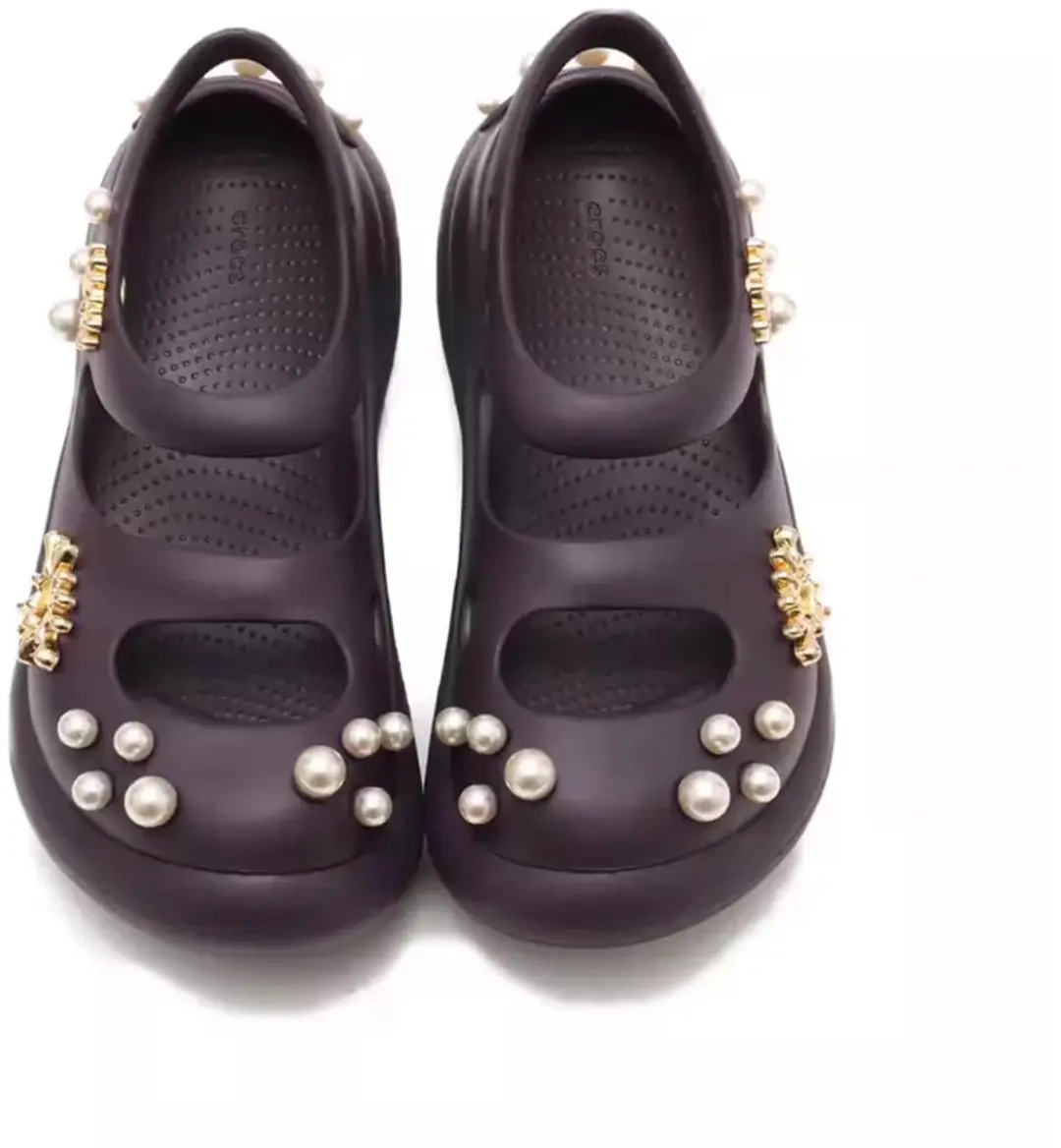 Crocs Phaedra Embellished Unisex Zwart 41/42 M7/W8