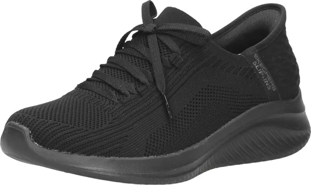 Skechers Ultra Flex 3.0 Dames Instappers - Zwart - afbeelding 4 van 6