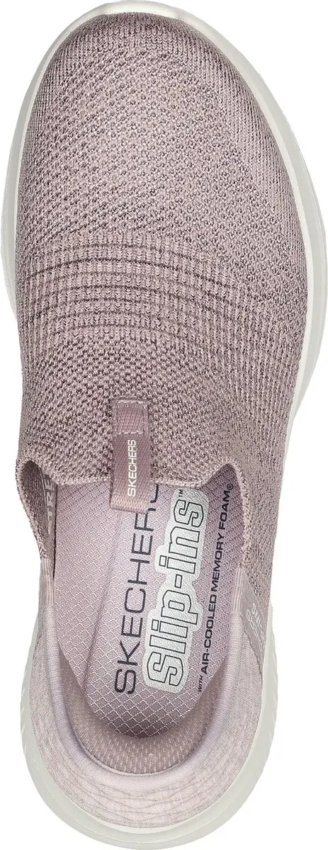 Skechers Slip-Ins Ultra Flex 3.0 Smooth Step Sneakers - Roze - afbeelding 4 van 6