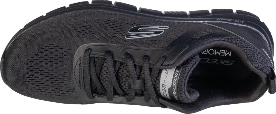 Skechers Track-Broader 232698-BBK Sneakers - Zwart - 42.5