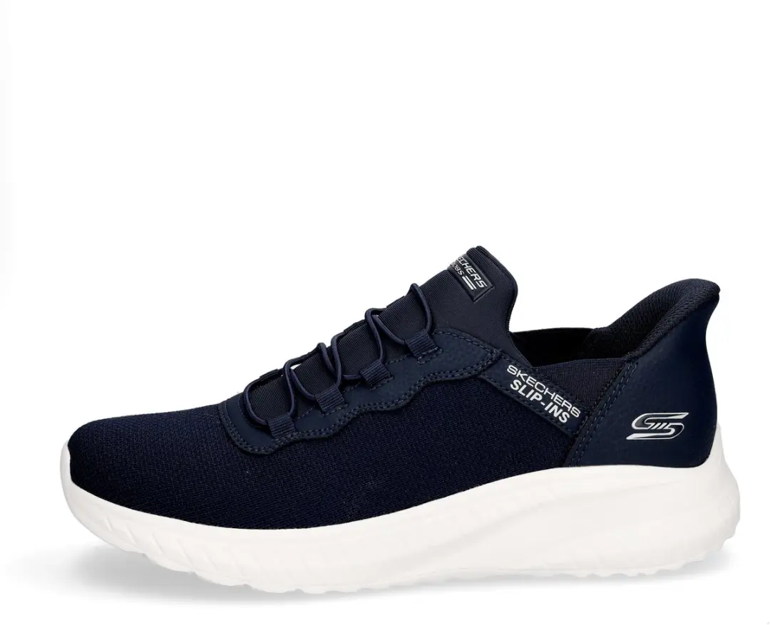 Skechers BOBS Sport Squad Chaos Daily Hype Heren Sneaker - Blauw