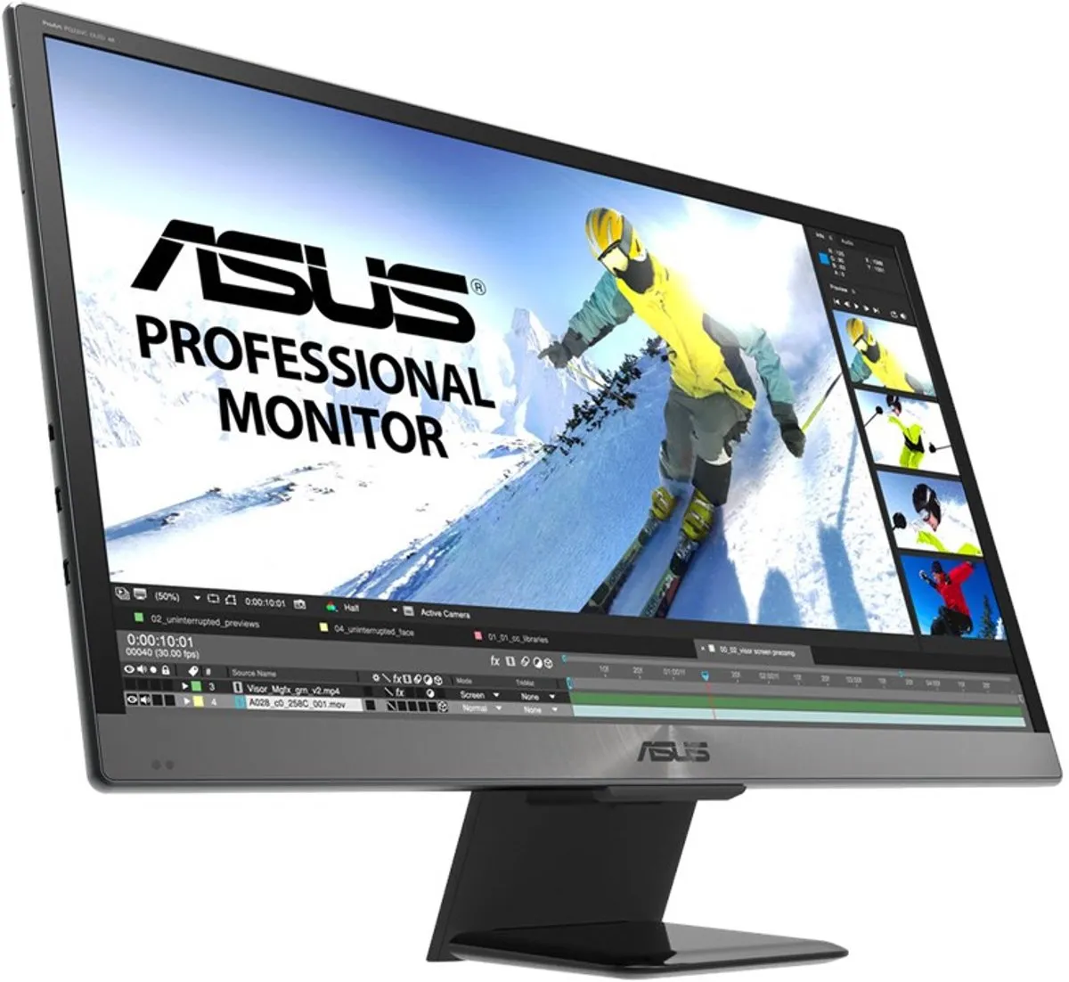 ASUS PQ22UC Portable Monitor - 38W - Zwart/Grijs