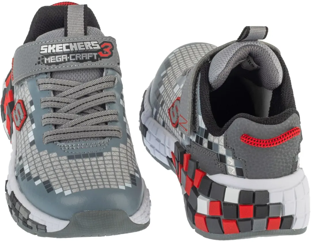 Skechers Mega-Craft 3.0 Sneakers - Grijs - Maat 28