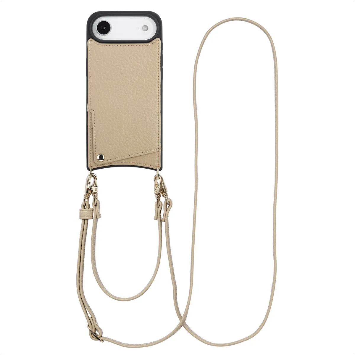 Selencia Hoesje iPhone 17 Air Beige