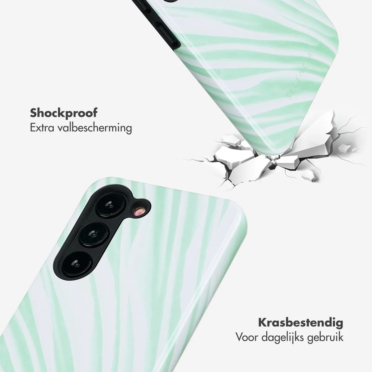 Selencia Hoesje Samsung Galaxy S23 Nature Grayed Jade - afbeelding 6 van 6