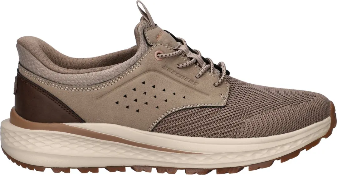 Skechers Hands Free Slip-Ins Slade heren sneaker - Taupe - Maat 44
