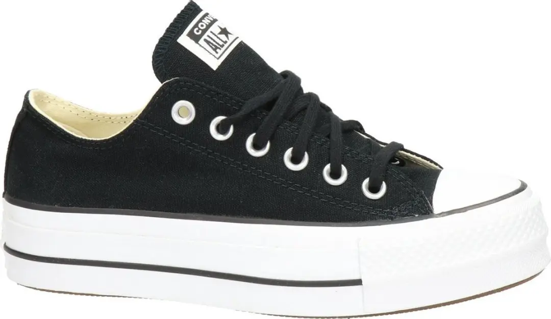 Converse Chuck Taylor Allstar Lift Dames Sneakers - Zwart - afbeelding 3 van 6