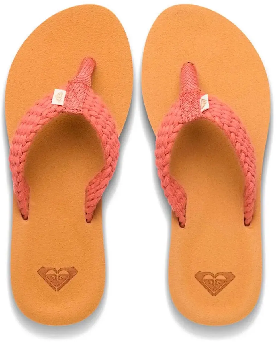 Roxy Porto IV Teenslipper - 37 - Oranje - afbeelding 3 van 4