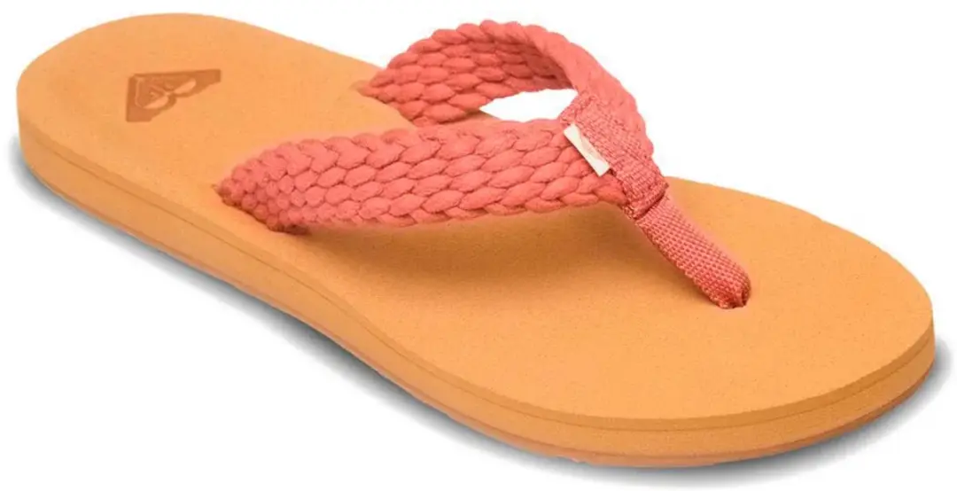 Roxy Porto IV Teenslipper - 37 - Oranje - afbeelding 2 van 4