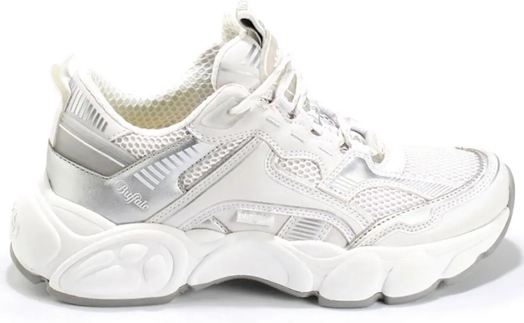 BUFFALO Cld Run Lage sneakers - Dames - Wit - Maat 38 - afbeelding 3 van 6