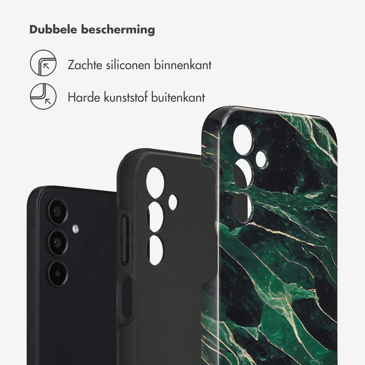 Selencia Hoesje Samsung Galaxy A15 Chic Marble Quartz