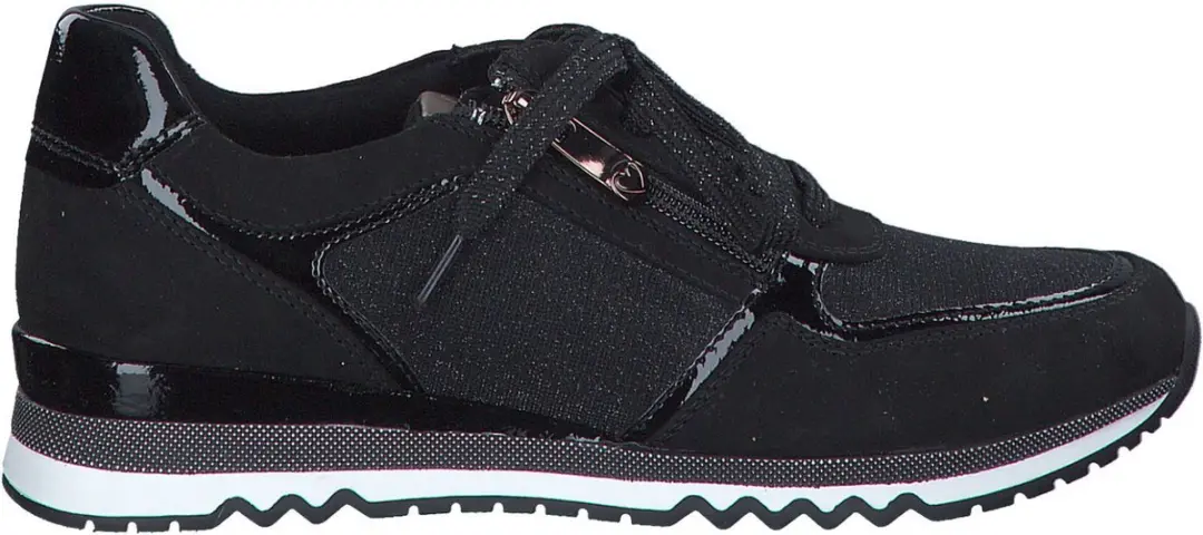 Marco Tozzi Dames Sneaker 2-23749-41 071 - Maat 39 - Zwart - afbeelding 6 van 6