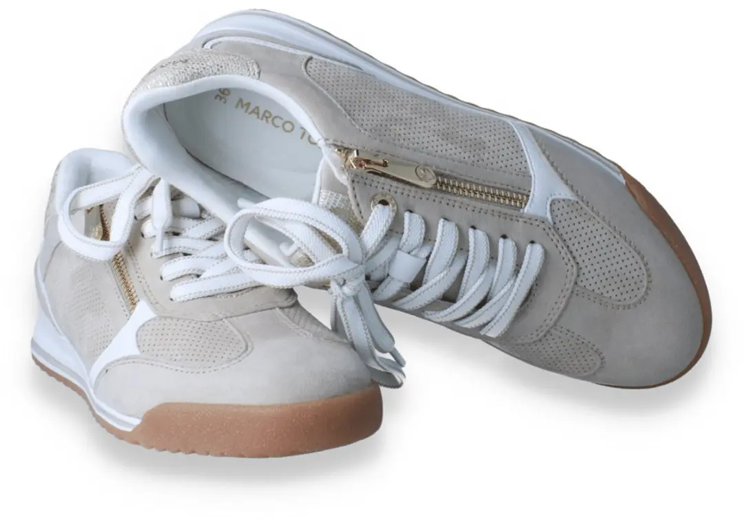 Marco Tozzi 101241 Sneakers - Beige - Maat 41 - afbeelding 3 van 6