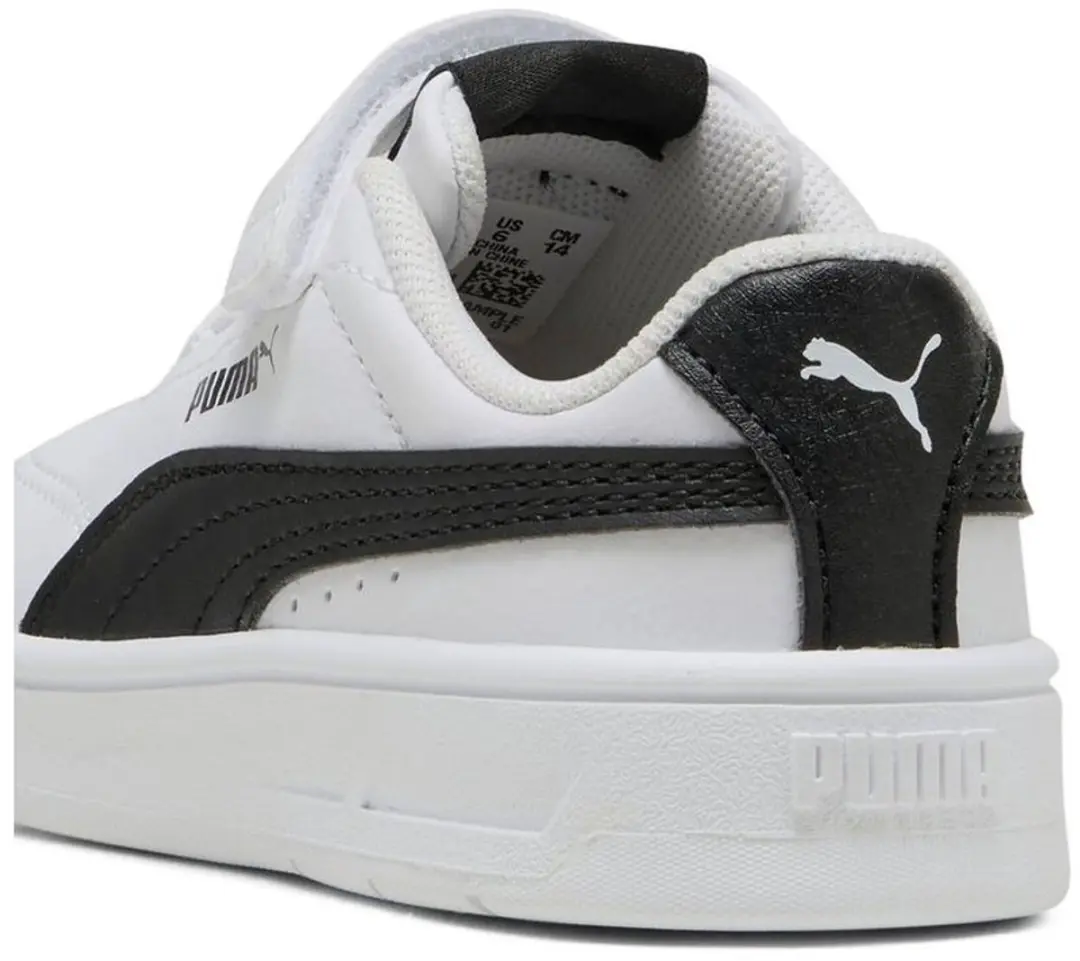 PUMA Court Classic Clean AC Sneakers Junior - 26 - Wit/Zwart