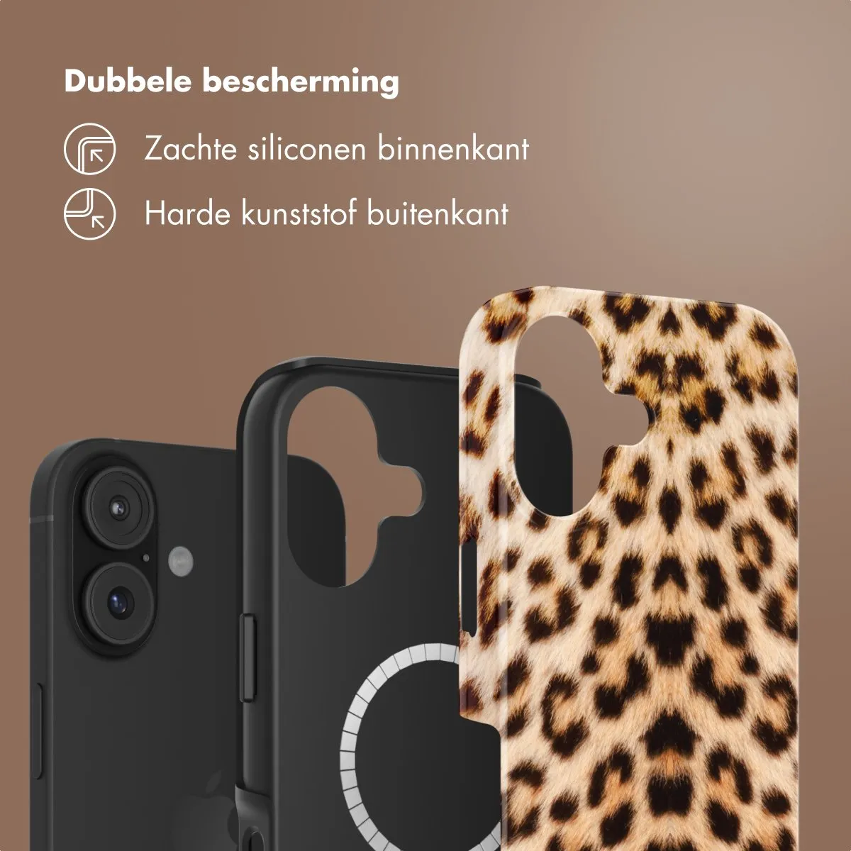 Selencia Hoesje iPhone 17 Wild Leo - MagSafe