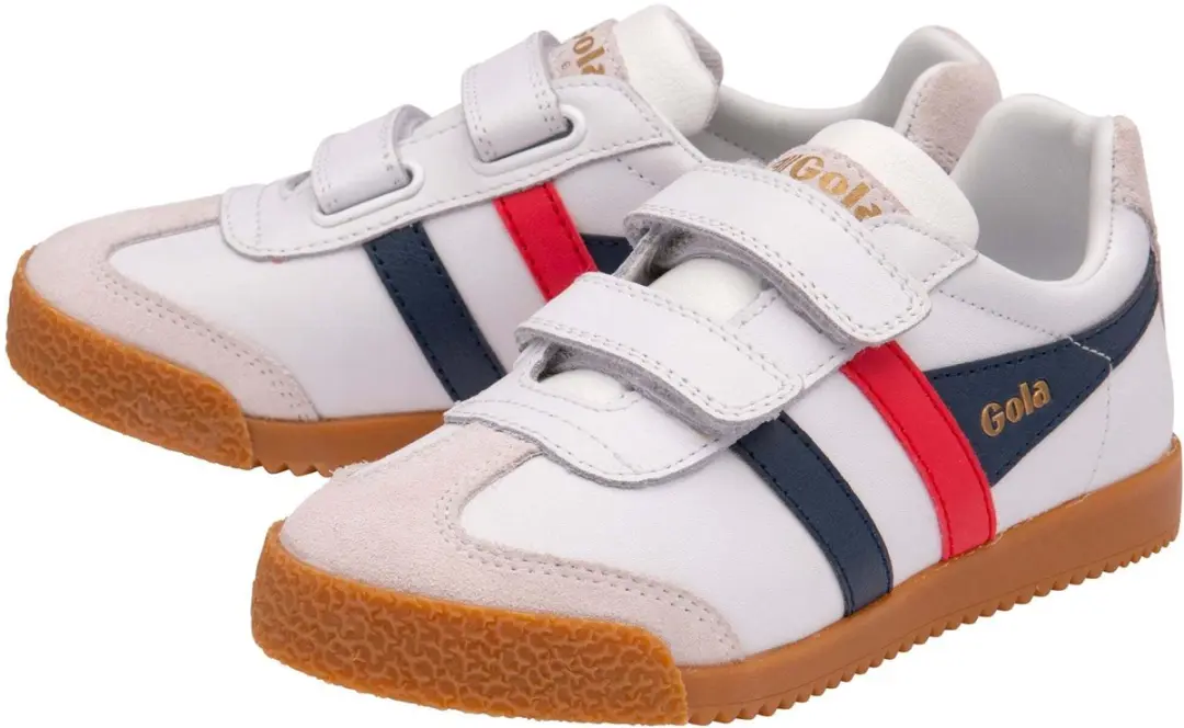 Gola CKA774WX Sneakers - 37 - Wit/Navy/Rood