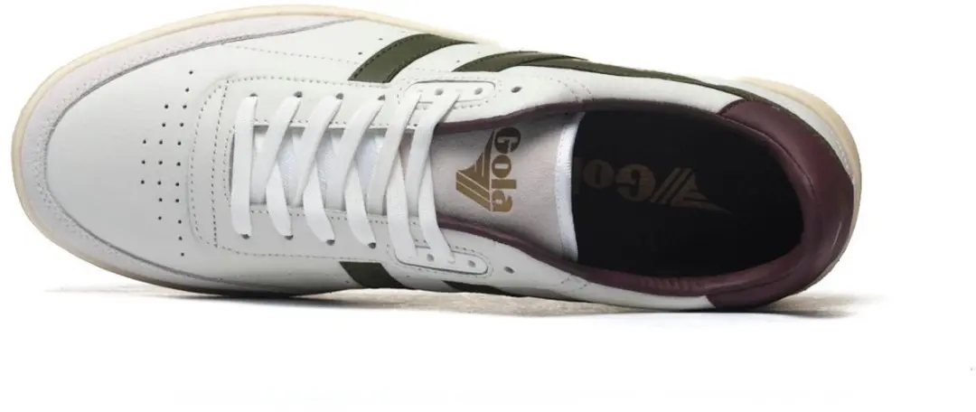 Gola Contact Leather Trainer - Heren 43 - Wit - afbeelding 6 van 6